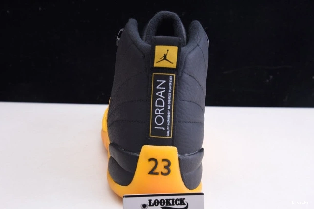 Reps TBK Retro University Air Black Gold 130690-070 12 Jordan 0731